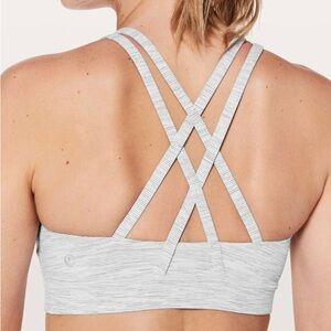 Lululemon Wee are from Space Nimbus Battleship Energy Bra size 6